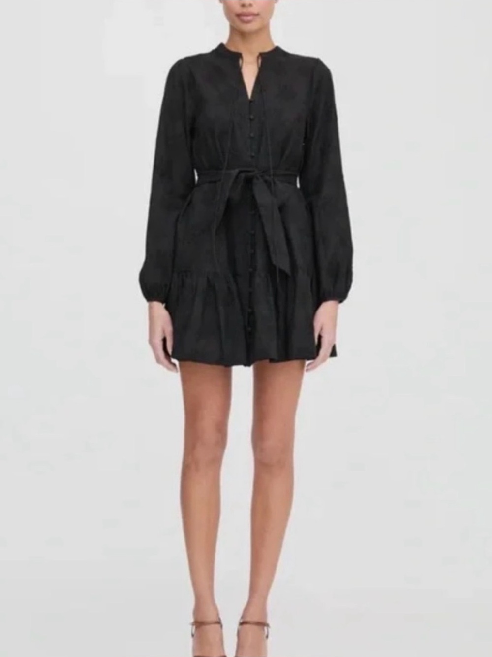 Hill House Home mini black yara dress size Small